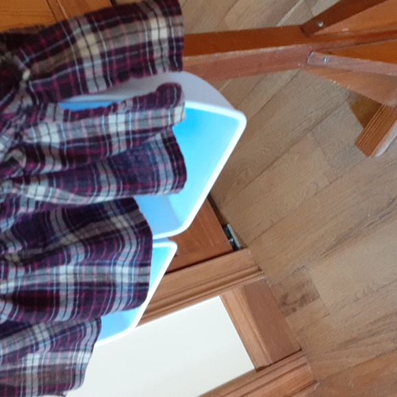 Tommy Hilfiger plaid button down long sleeved blouse - Picture 5 of 14